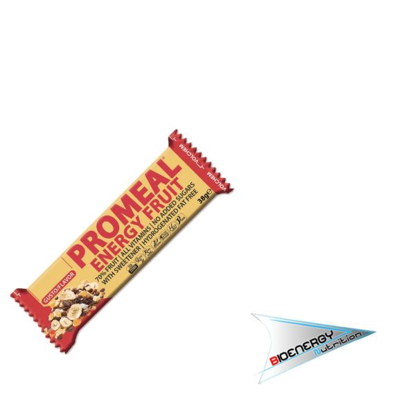 Volchem-PROMEAL ENERGY FRUIT (Conf. 25 barrette energetiche alla frutta da 38 gr)   Fruit  